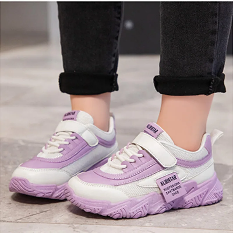 Новинка Детские снежные кроссовки зимняя популярная плюшевая обувь для девочек