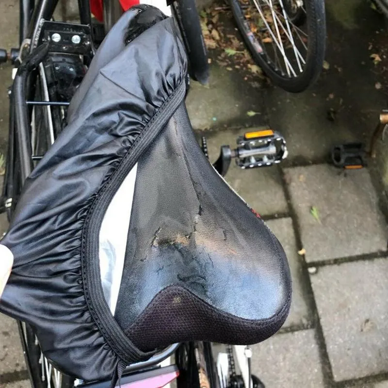 

Bicycle Saddle Rain Cover Cushion Bicycle Rain Cover R0C4 Pad Cover Bicycle Cycling Cushion Waterproof Accessories V3A6