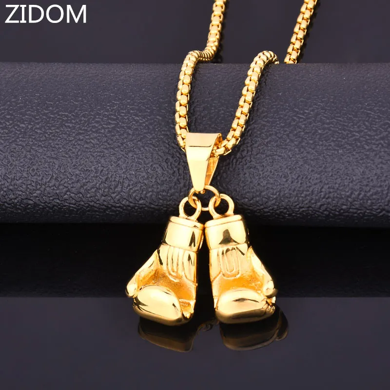 Мужское ожерелье с кулоном в стиле хип-хоп из нержавеющей стали | Украшения и