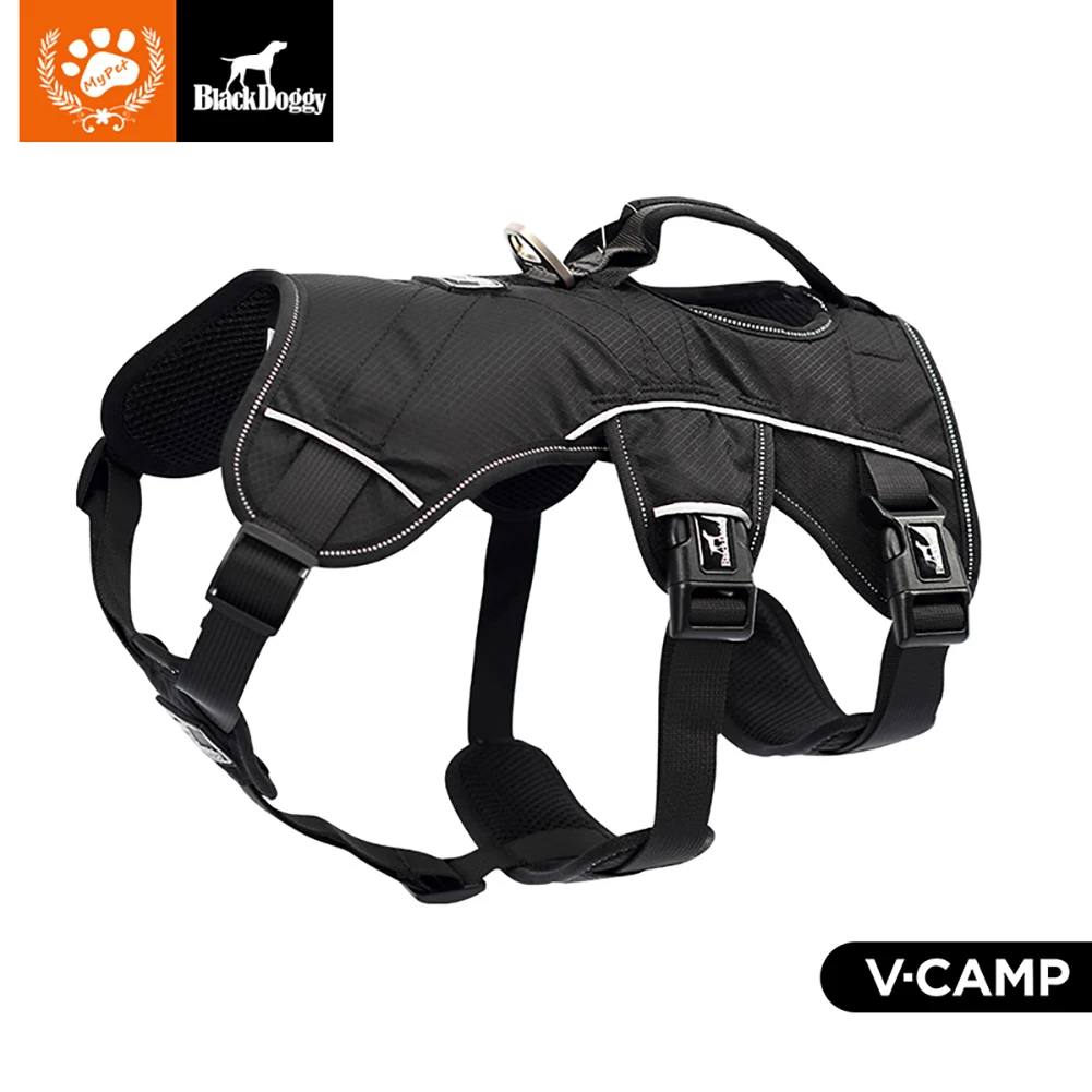 

Professional Dog Harness Adjustable Pet Body Harness Vest Visible at Night Outdoor Training Harnesse Premium Quality Chest Strap