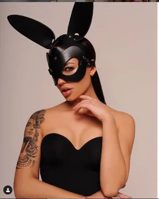 Рождественская маска кролика для девочек KTV ночной клуб Хэллоуин маскарад заячьи