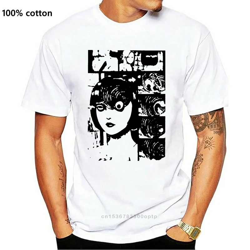 

New Junji Ito Shirt Cotton Cool Design 3D Tee Shirts