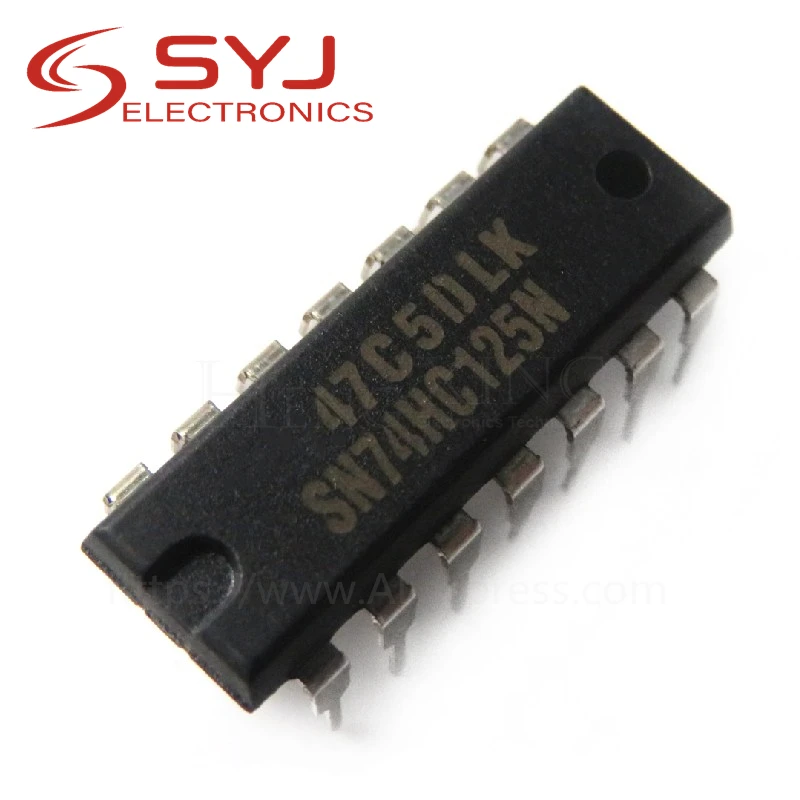 

1 шт./лот SN74HC125N SN74HC125 74HC125 DIP-14 Новый оригинал в наличии