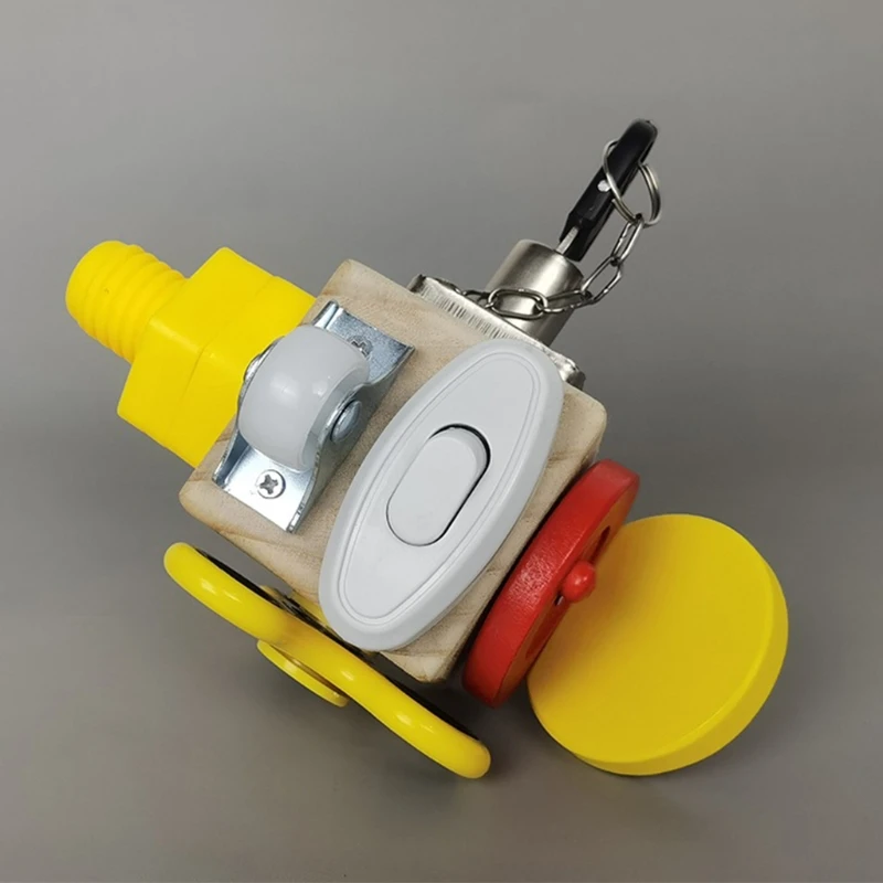 

Portable Busy Square Busy Board Montessori Classic Toys Playing In The Car D08C