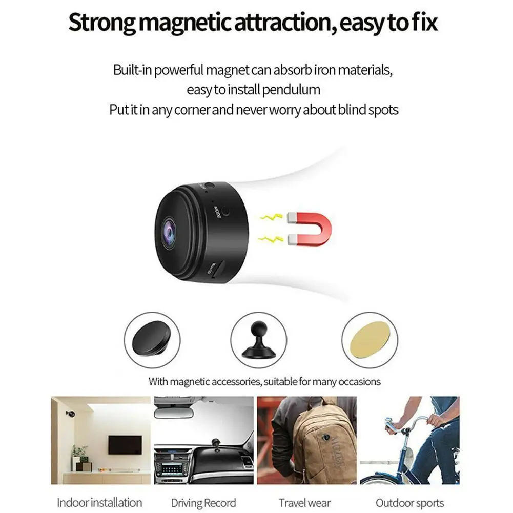 

1080 Camera Wireless Wifi Is Suitable For Home Security Dynamic Tracking DVR Night Vision Remote Control