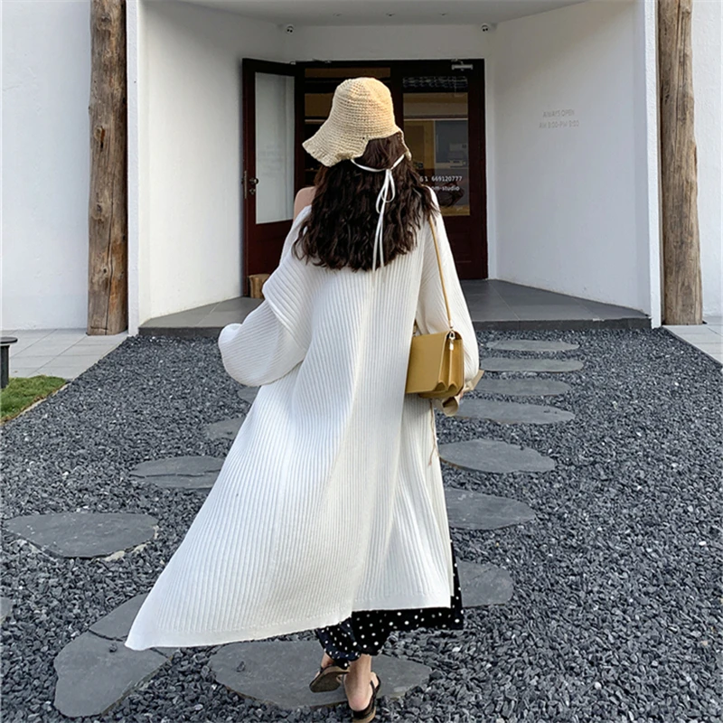 

Summer Autumn Women Modal Long Cardigan Female Cotton Sweater Cardigans Long Sleeve Women Casual Coat Ladies Outerwear Y575