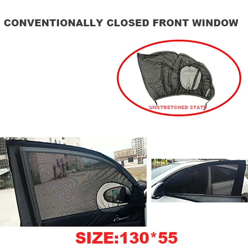 Front Beam port 2 шт. тонировка для окон автомобиля занавеска от солнца солнцезащитный щит солнцезащитный экран окно протектор автомобиля универсальные аксессуары - Цвет: Front Beam port