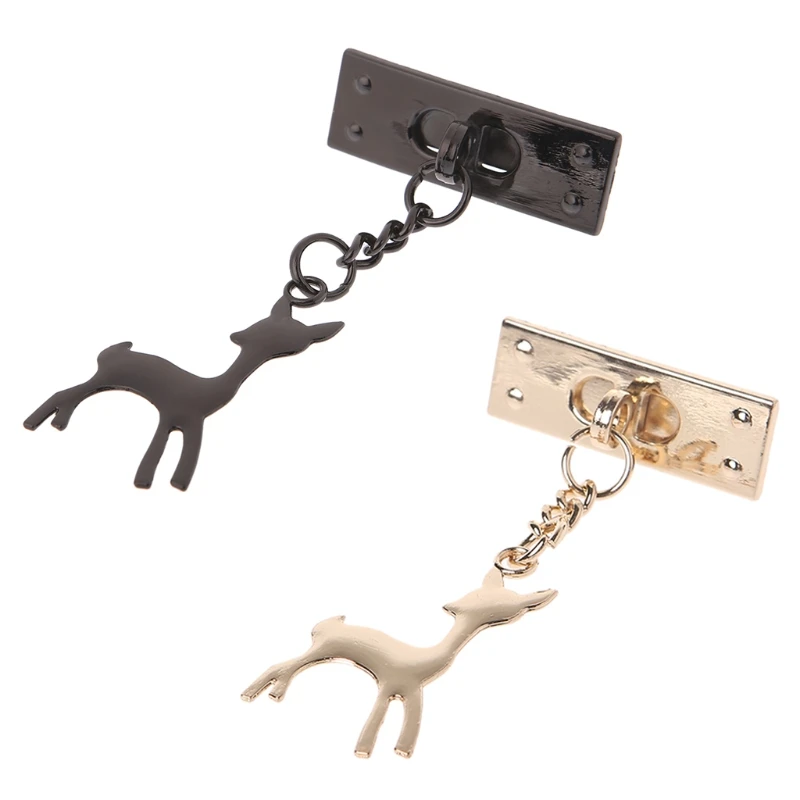 

Deer Pendant Metal Decoration for DIY Handbag Craft Shoulder Bag Hardware M6CC