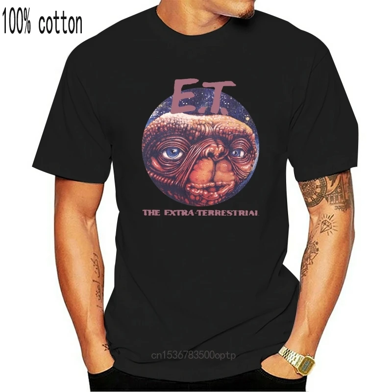 Футболка e. T классический фильм ET Ретро подарок винтажная Мужская Женская