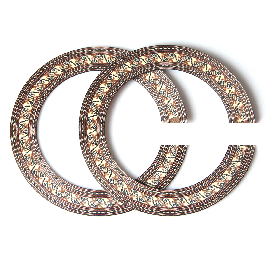 

Guitar accessories NEW Acoustic guitar soundhole sound hole rosette inlay Guitar Accessories Guitar Decoration 10 pieces /lot