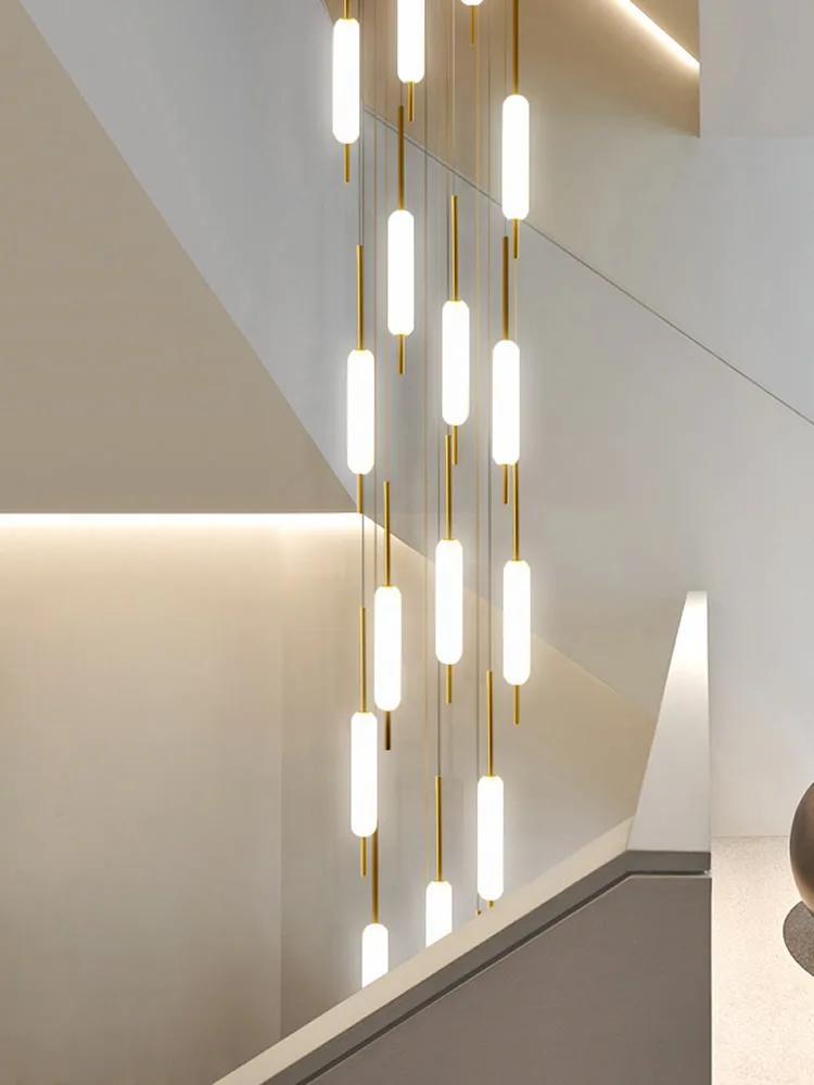 売却 階段照明装飾チューブ,モダンな吊り下げ式ランプ,スパイラル形状,ヴィラホール,室内装飾
