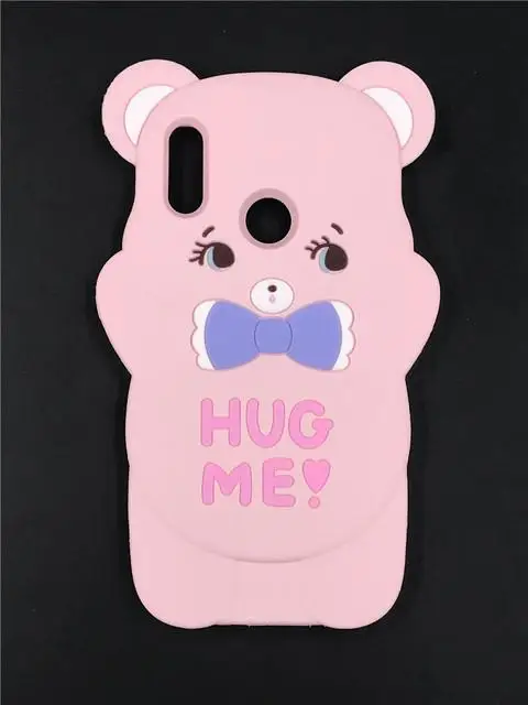 

Cute 3D Cartoon Beard Cat Unicorn Soft Silicone Phone Case Cover For Huawei Y5 Y6 Y7 Prime 2017 Y7 Pro 2018 Y9 2019 P Smart Plus