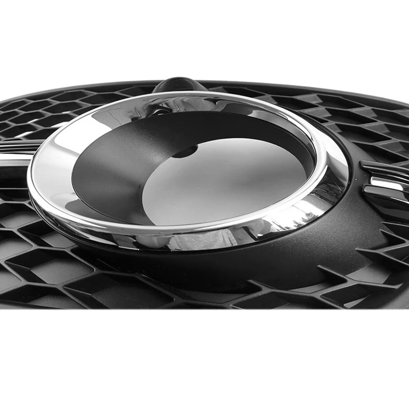 

Front Bumper Fog Lamp Grille Fog Light Honeycomb Cover for Q5 S-Line SQ5 Sport 2014-2017