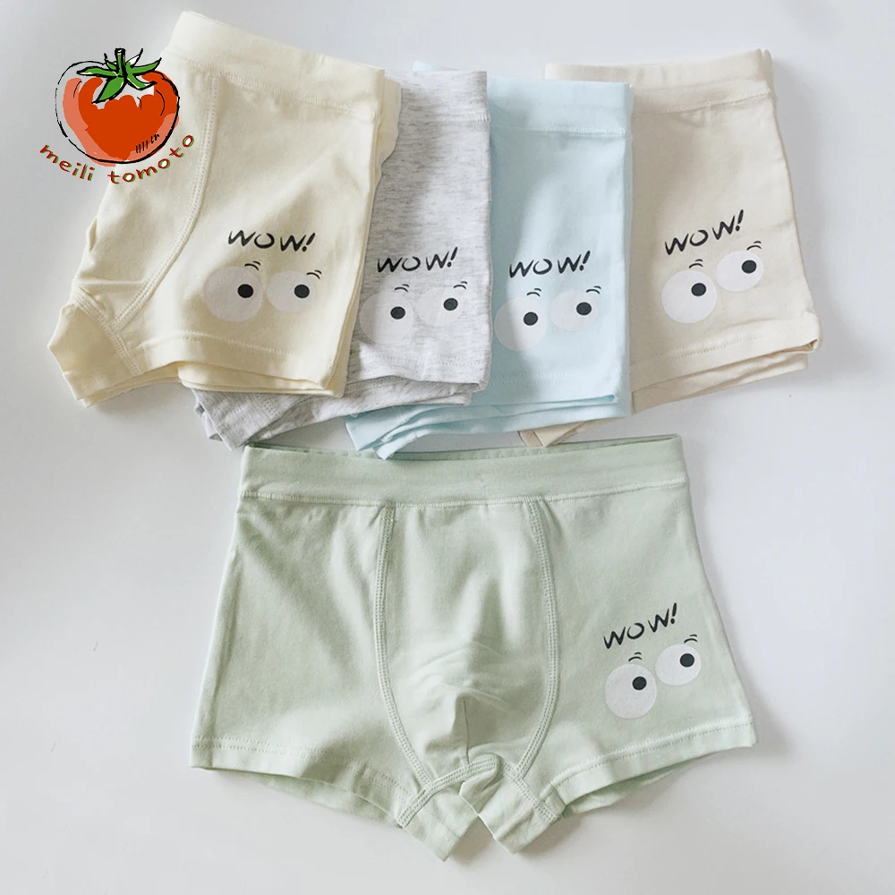 3 шт./лот новое детское нижнее белье 2019 г. Вечерние шорты с принтом животных для