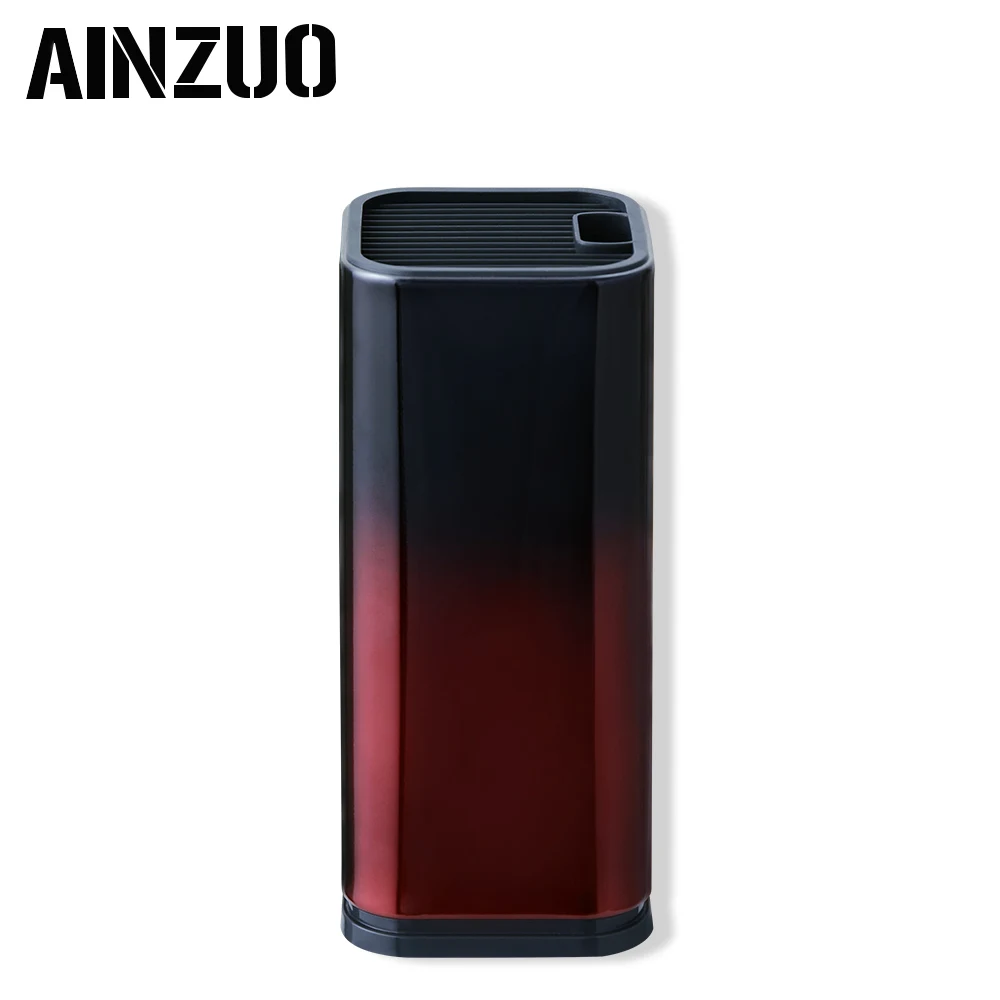 AINZUO 8 дюймовый держатель для ножей красный и черный градиентный большая