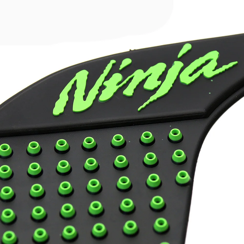 Черный для Kawasaki NINJA 250 300 2013 2015 2016 2017 протектором против скольжения Танк Pad стикеры