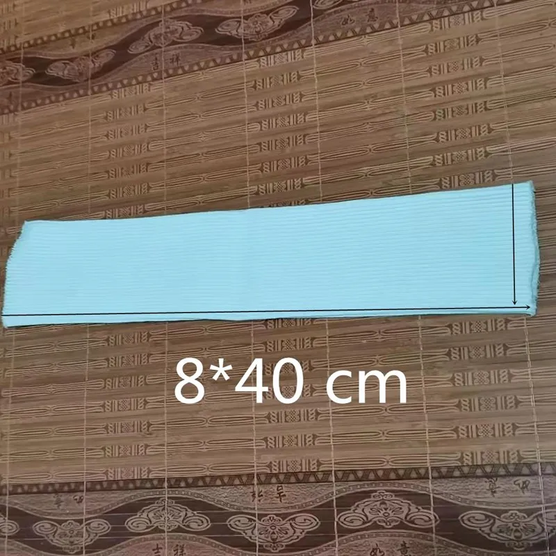 Трубчатый трикотажная Репсовая ткань из хлопка с манжетой высокого стрейч