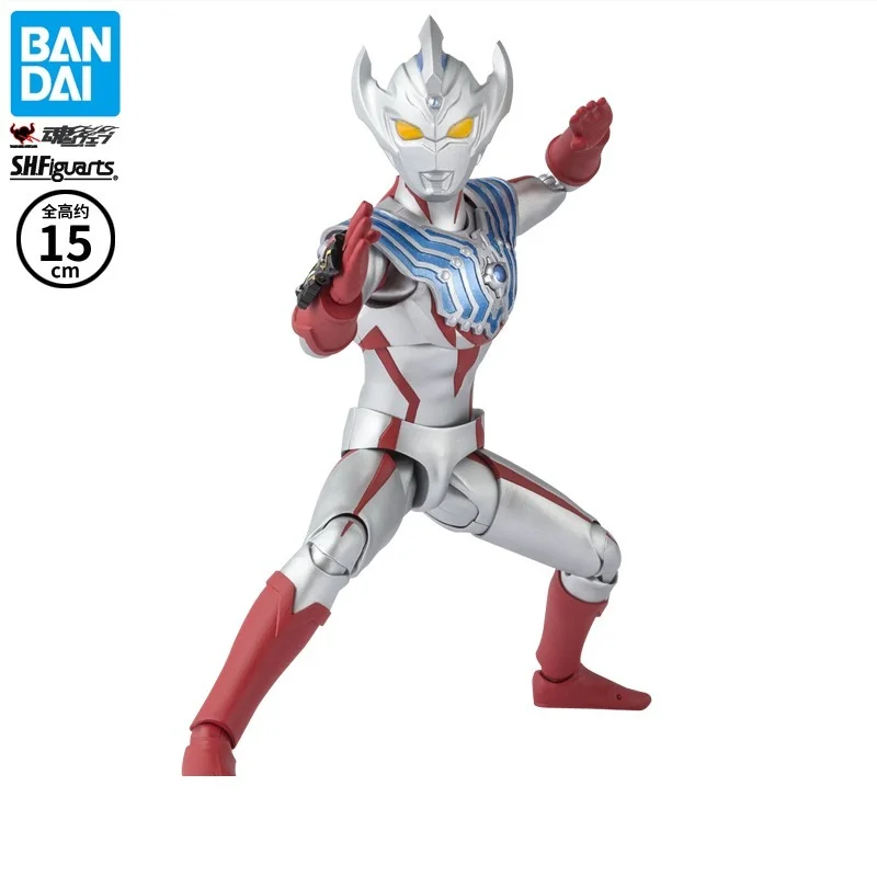 

Bandai SHF Genuine Ultraman Taiga Ultraman doll 15cm Movable joints Son of taylor Action Anime Character Japanese Animation