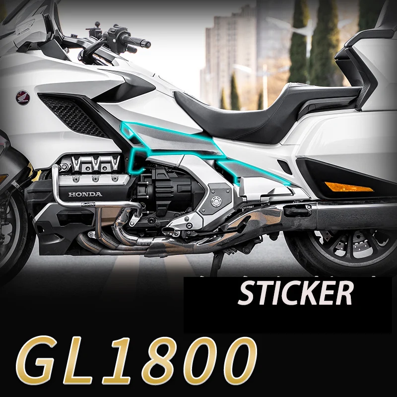 Наклейка-эмблема 2D Carbon GL1800 наклейка на корпус Мотоцикла полный набор для Honda GoldWing