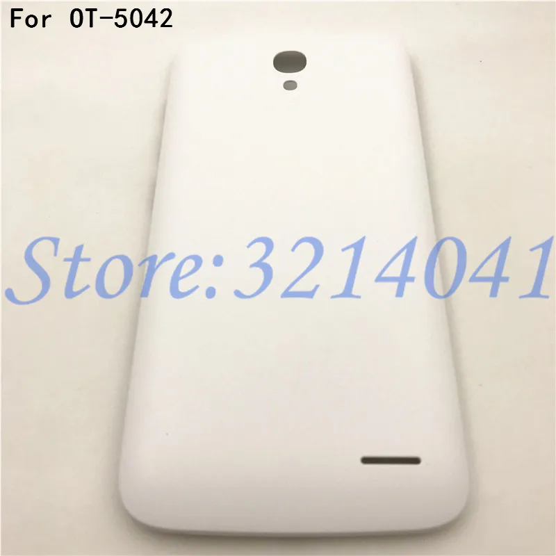 

Top Quality For Alcatel Onetouch 5042 5042D 5042X OT5042 Back Battery Cover Housing Rear cover Replacement Parts