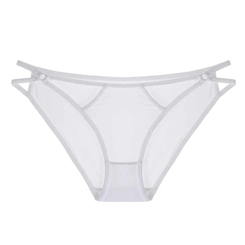 Трусы женские SP &amp CITY шелковые тонкие кружевные прозрачные бесшовные | Женская