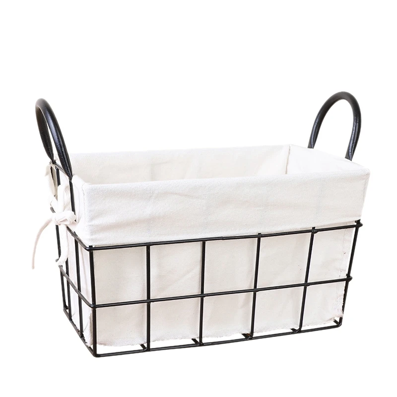 Металлическая корзина для хранения офисных разного цвета Железные Корзины