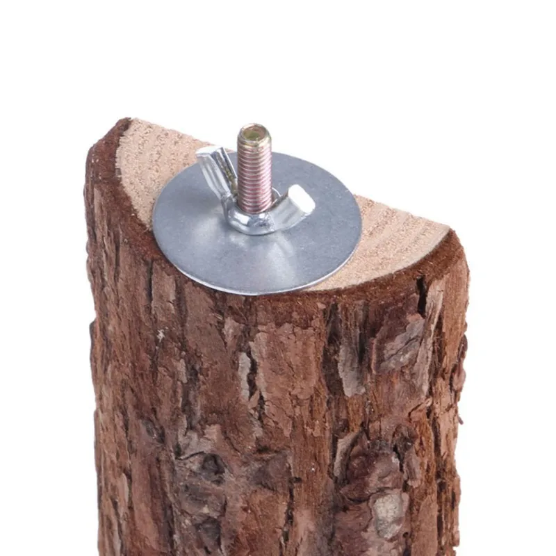 Высококачественная деревянная белка попугай окунь подставка платформа для