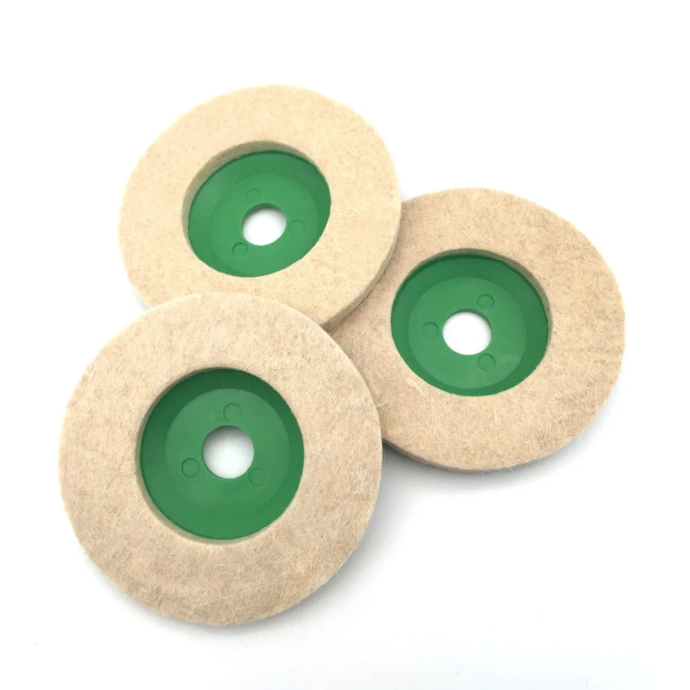 3 шт. 100 мм 6 дюймовый шлифовальный станок для полировки шерсти набор шлифовальных