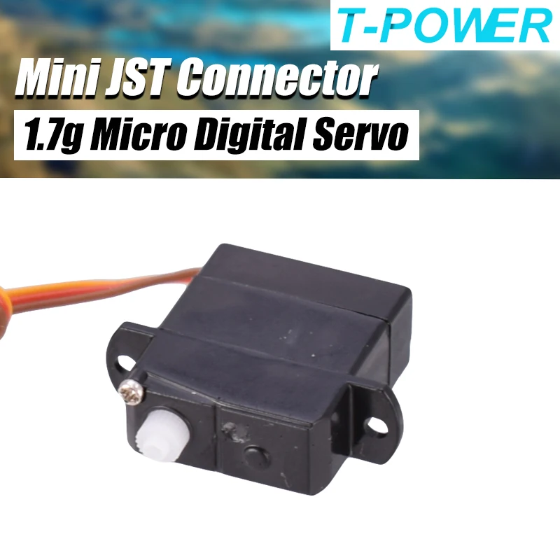Горячая Распродажа T power 1 7g микро цифровой сервопривод Мини JST Разъем для RC