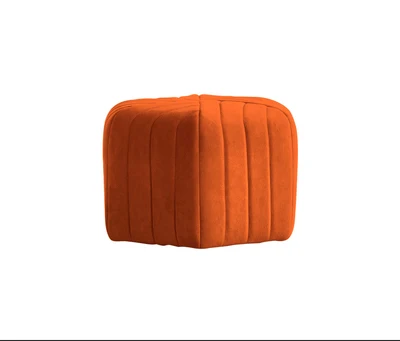 orange color Северная Америка Стиль Креативная идея шестигранный диван большой размер 47x47x30 см фланелевый диван набор мебель для гостиной современный диван-стул - Цвет: orange color