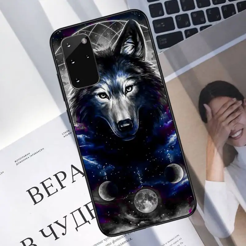 

Wild animal wolf Phone Case For Samsung A40 A31 A50 A51 A71 A20E A20S S8 S9 S10 S20 Plus note 20 ultra