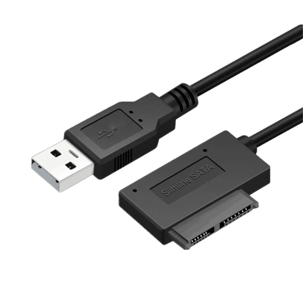 USB адаптер LccKaa для ПК конвертер SATA на 2 0 13 контактный Sata 6P 7P cd rom DVD