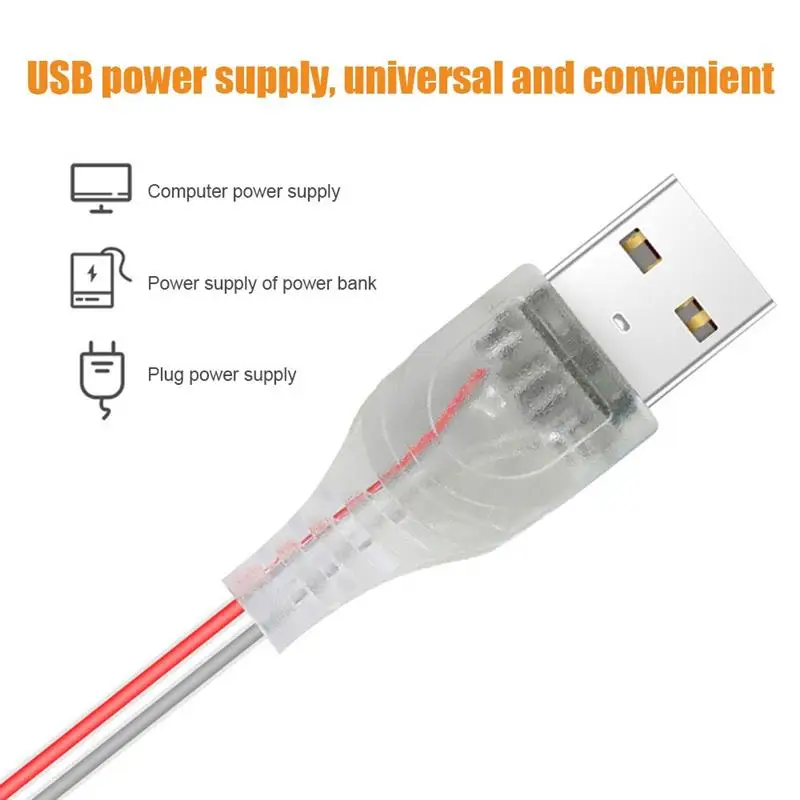 

LED Grow Light Strip 5V Waterproof Full Spectrum 0.5/1/2/3m USB Charging Grow Light for Plants Vegetables Seedling