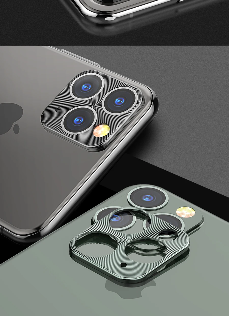 Защитная пленка для объектива камеры для iPhone 11 Pro XS Max XR X чехол металлический защитный чехол для объектива телефона для iPhone X XR XS 11 Pro Чехол