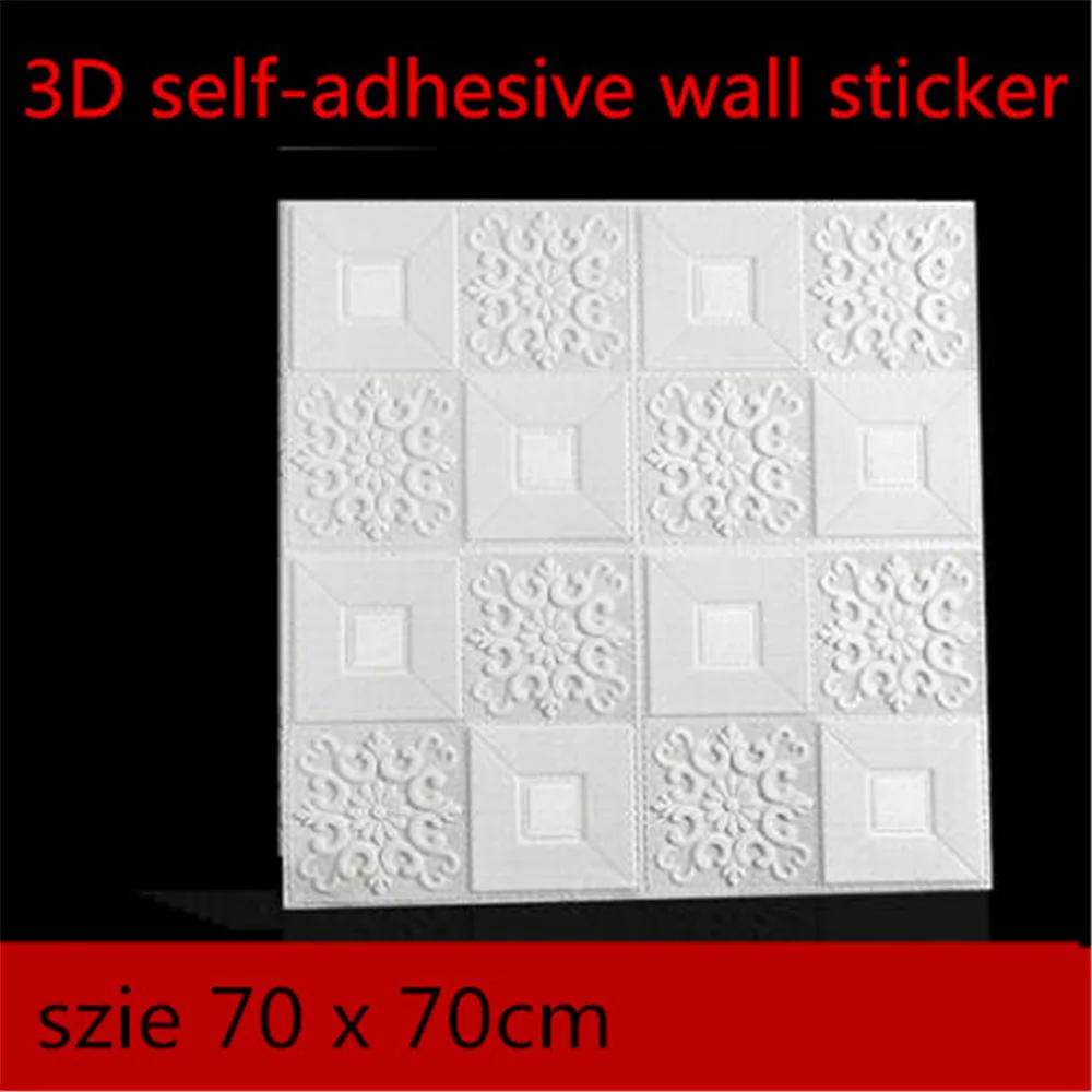 

Bedroom warm wallpaper room ceiling ceiling soundproof self-adhesive wallpaper decorative foam board wall renovation