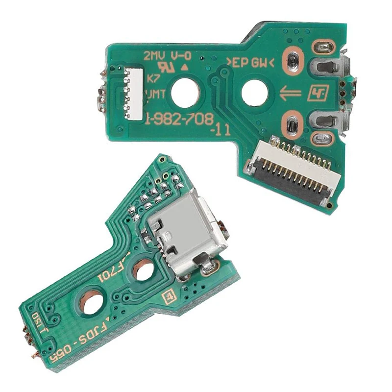 PS4 USB зарядный порт JDS-030/JDS-011 и 12 Pin, JDS-001 и 14 Pin, FJDS-055 и 12 Pin Соединительный кабель Замена для PS4 Contrller