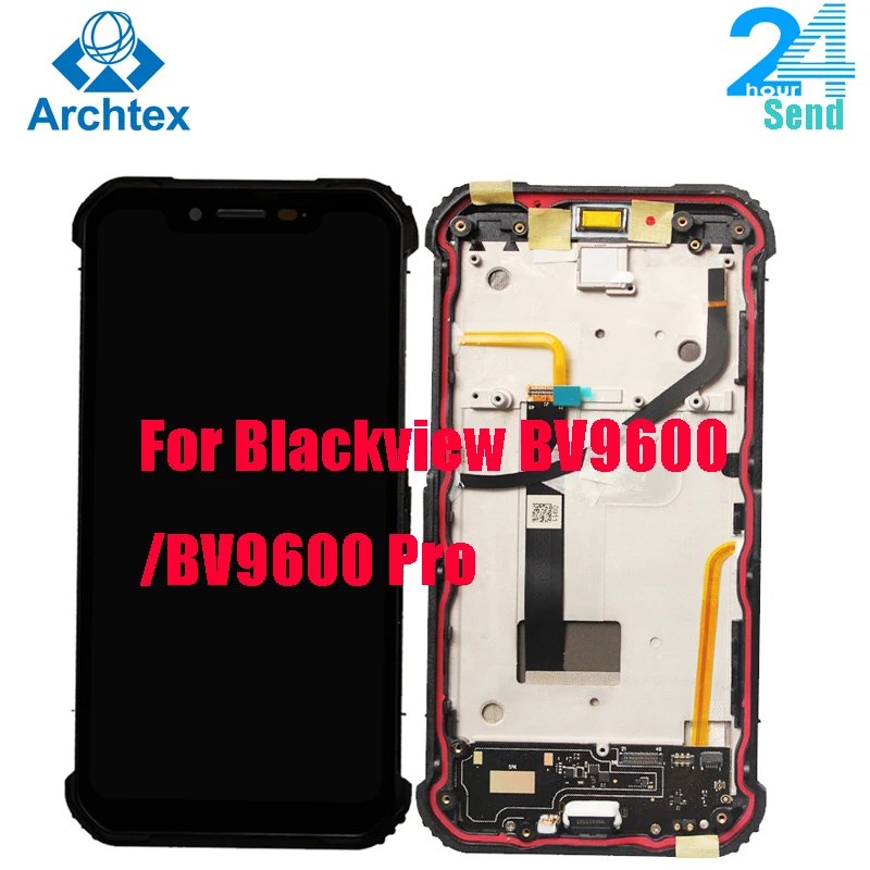 6 21 дюймов для оригинального BLACKVIEW BV9600 Pro AMOLED ЖК дисплей + сенсорный экран рамка