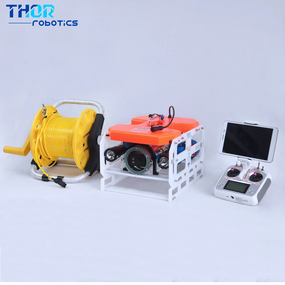 Подводный Дрон с камерой робот-подводник король Краб 100X Новый Разработанный ROV в