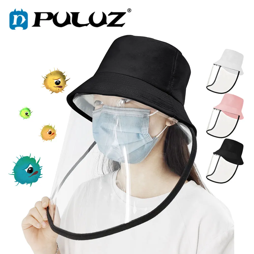 Защитный шлем PULUZ противовирусная слюна защитный от брызг прозрачный складной