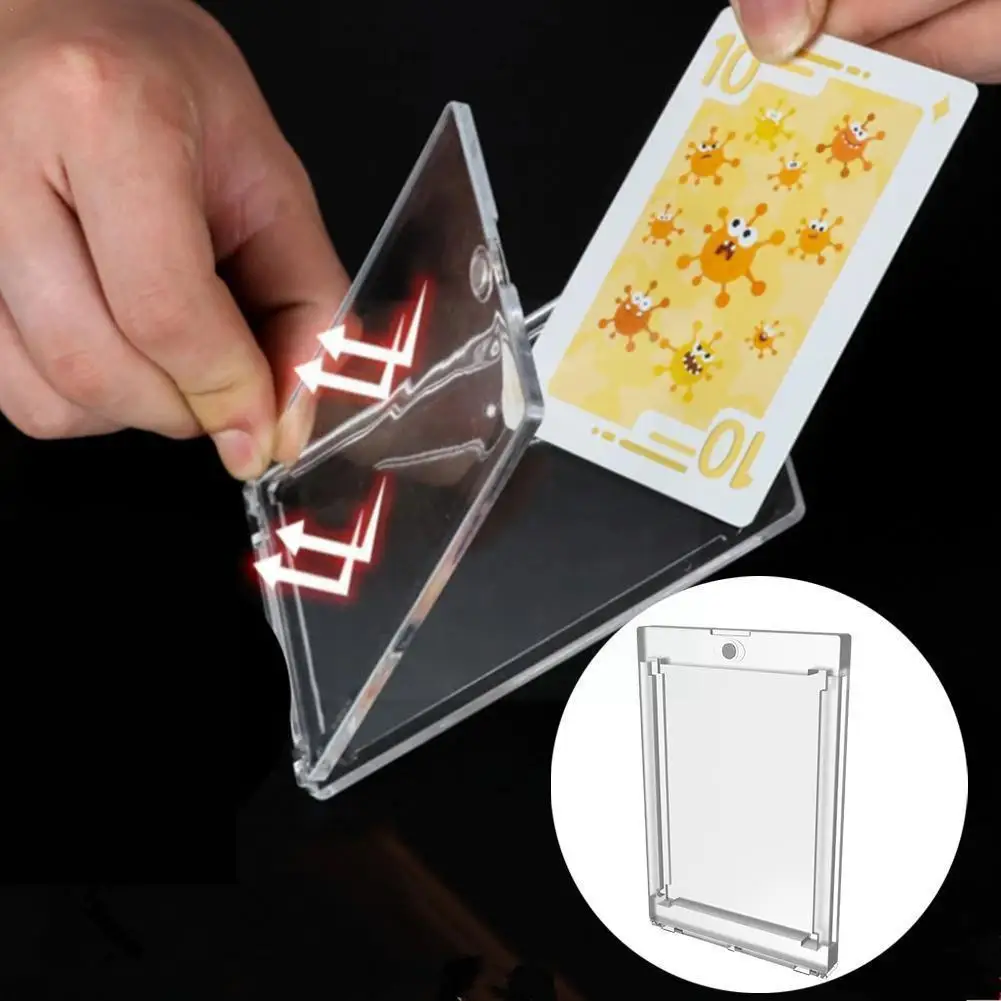 

Shell Card Brick Star Card 35PT Collection Card Game Show Protective Holder Shell Card Transparent Box Card Set Card 130UP Q5N6