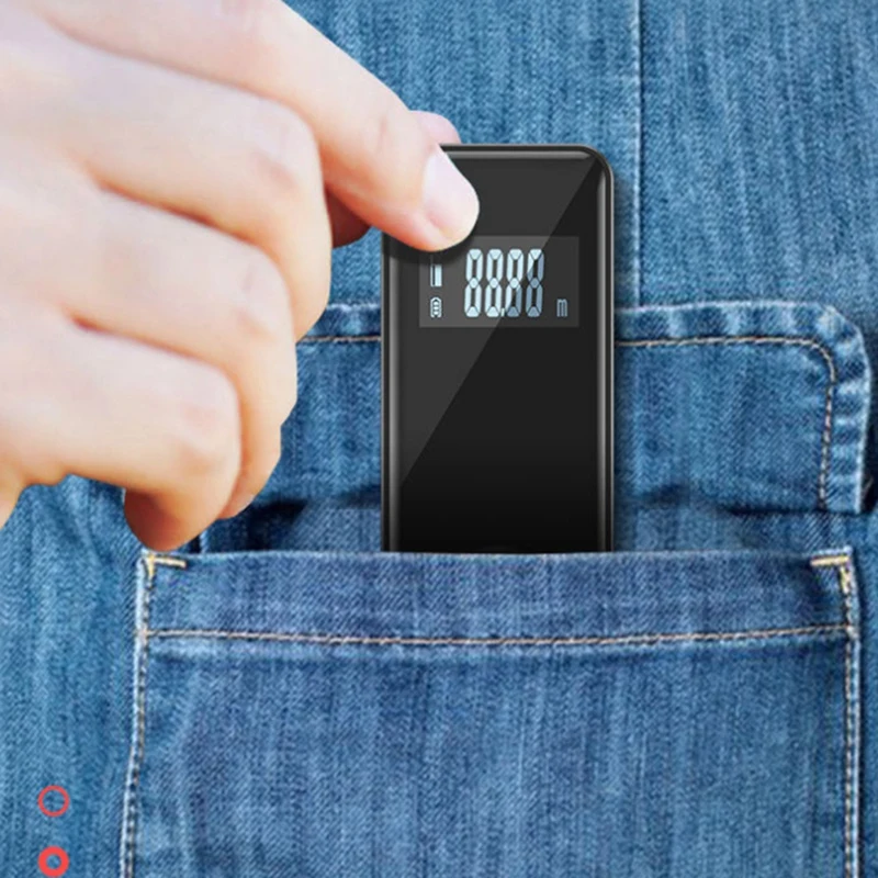 

30M Handheld Mini Electronic Rangefinder, Distance Sensor Measurement, Lithium Battery Direct Charging Digital Display