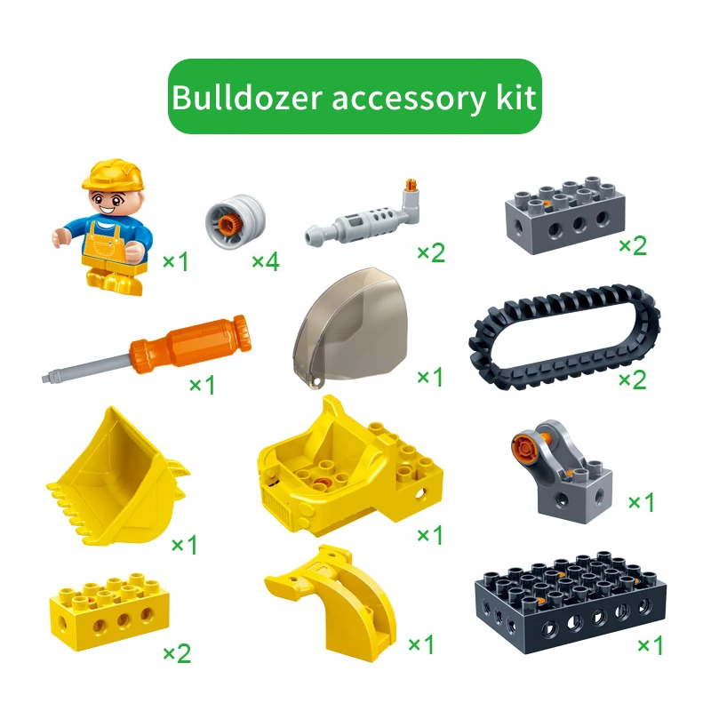 Строительные блоки для автомобилей классический городской инженерный