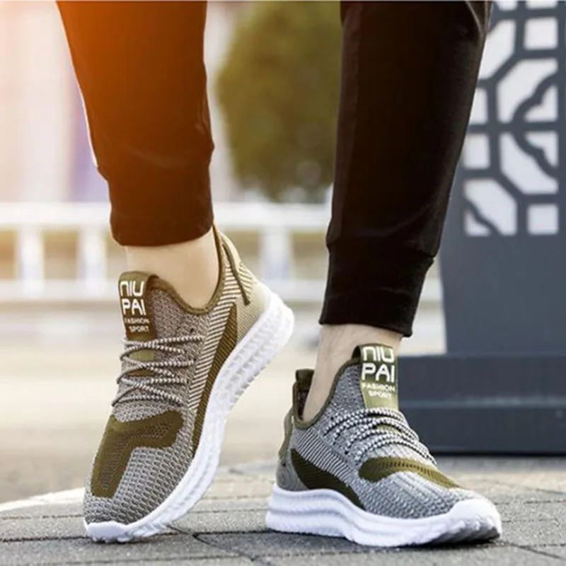 Легкие дышащие кроссовки для ходьбы сетчатые удобные |