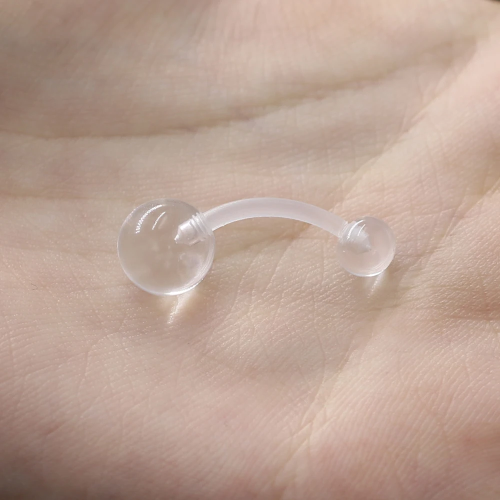 1 шт. прозрачный живот беременной женщины Кнопка стержень модные пикантные Flexibl