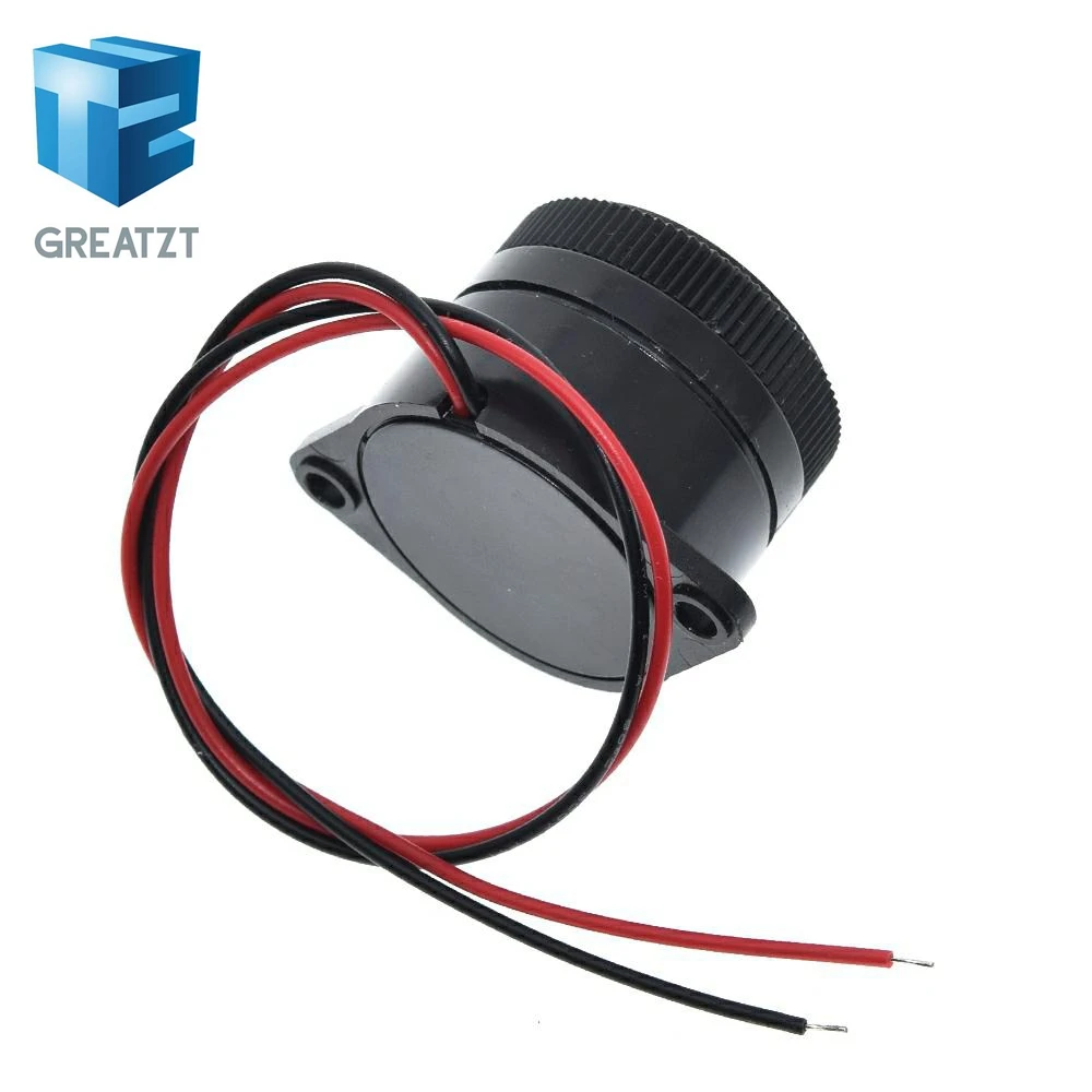 GREATZT QSI 2910 90DB зуммер 29 5x24 5mm DC 12V активный пьезоэлектрический непрерывный звуковой
