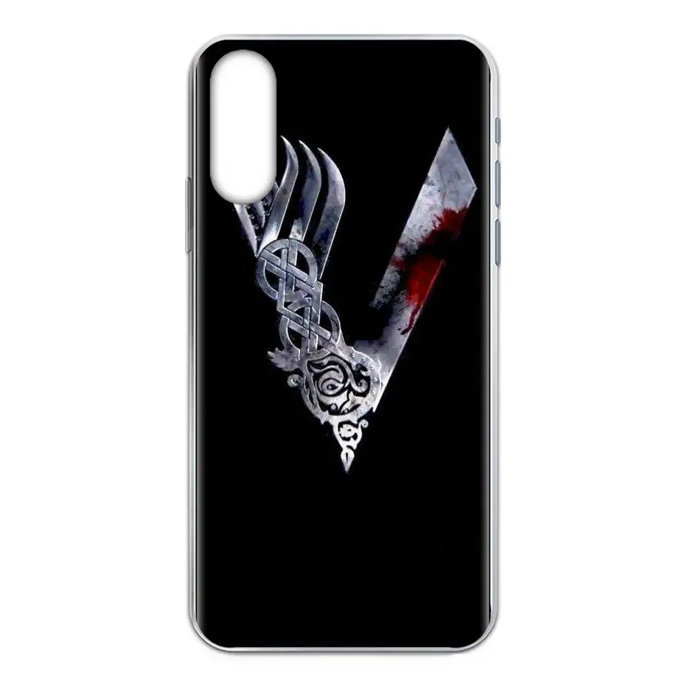 Логотип Vikings Ragnar для Sony Xperia XZS XA1 L1 XA X Z Z1 Z2 Z3 Z4 Z5 XZ1 Compact E5 XZ Премиум мягкий чехол