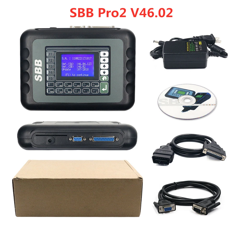 Программатор ключей 2020 SBB Pro2 V48.88 V48.99 V46.02 поддержка автомобилей до 2018 Pro 2Mini Zedbull V508