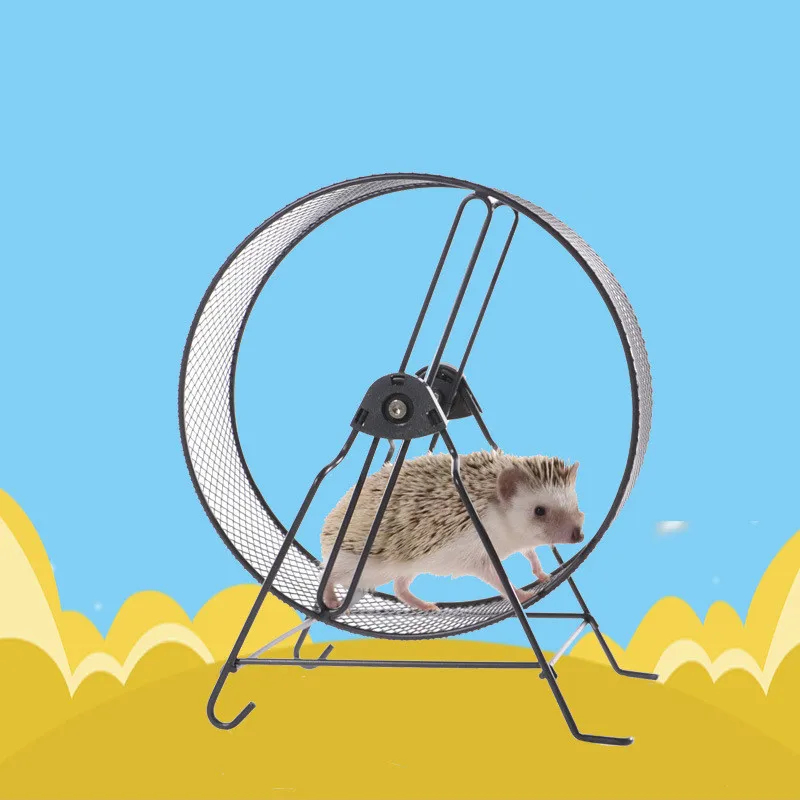 

Metal Silent Running Wheel 25cm/32cm Hamster Hedgehog Squirrel and Other Small Pet Running Wheels Can Be Used In Cages