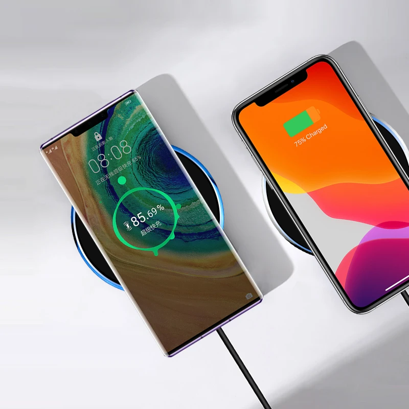 Беспроводное зарядное устройство для Huwei P40 30 Pro беспроводное Smart Mate20 Mate 20 RS Honor V30