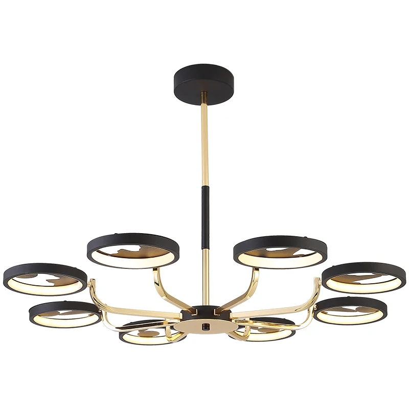 

Black/Gray LED pendant lights nordic light Hanging Lamp Personality Bedroom Kitchen Restaurant lampara colgante light fixtures